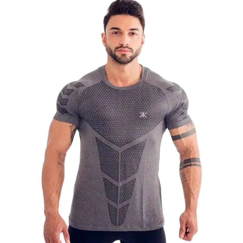 Camiseta Esportiva Dry Fit Masculina de Secagem Rápida