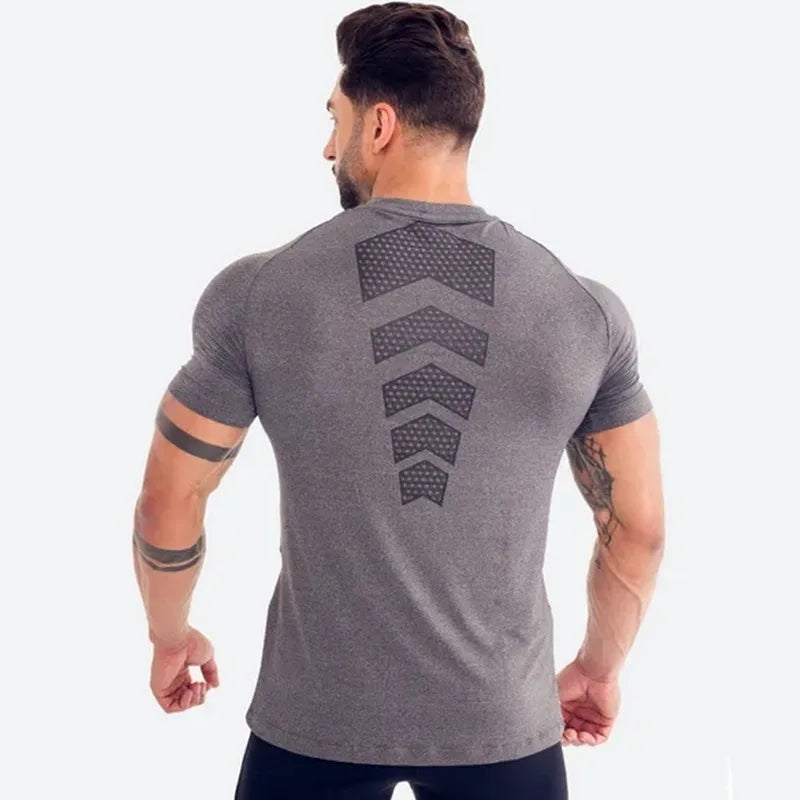 Camiseta Esportiva Dry Fit Masculina de Secagem Rápida